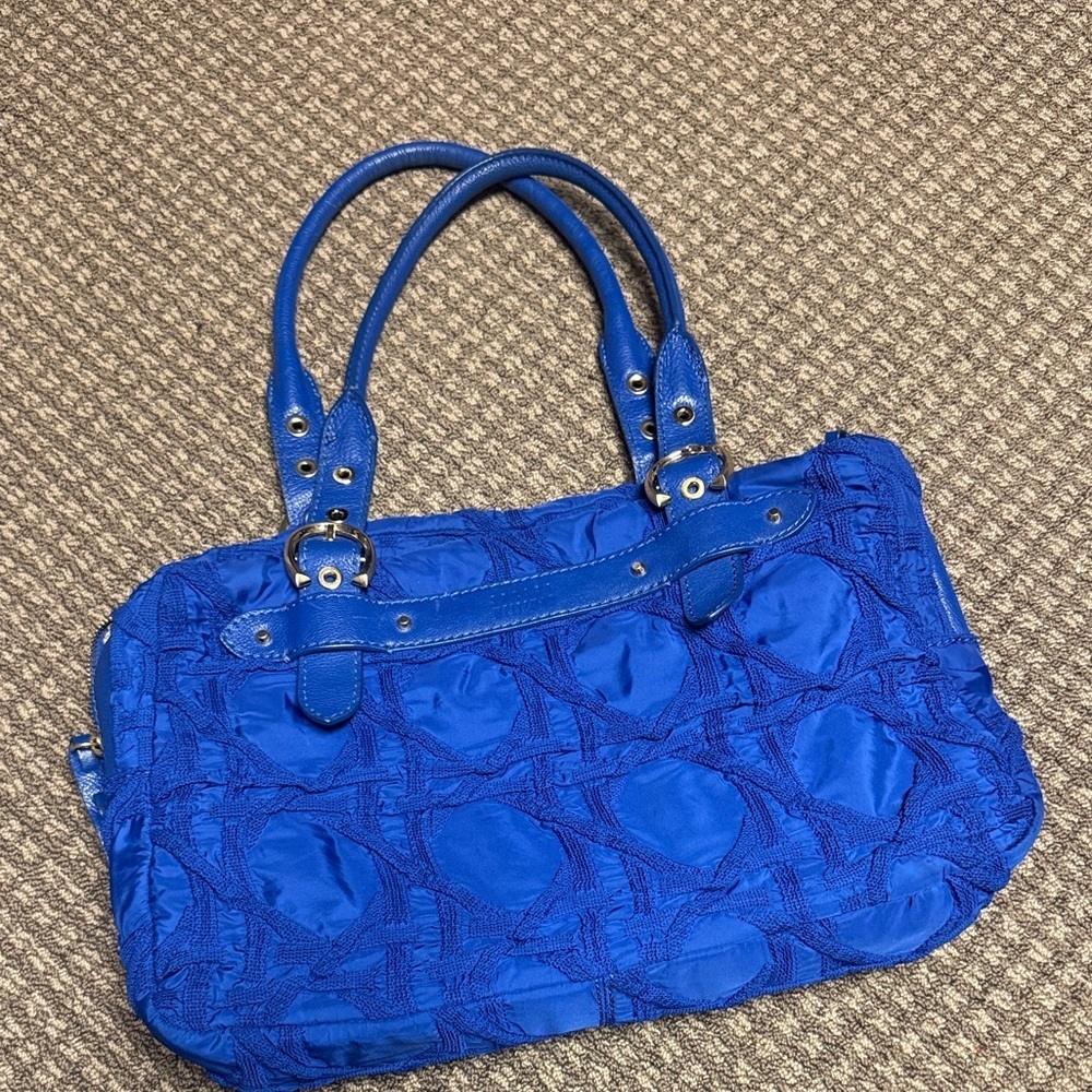 Stuart Weitzman Royal Blue Shoulder Bag